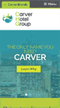 Mobile Screenshot of carverhotelgroup.com